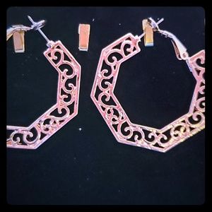 Rose Gold Earrings
